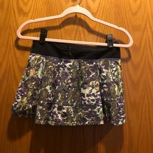 EUC lululemon running skirt